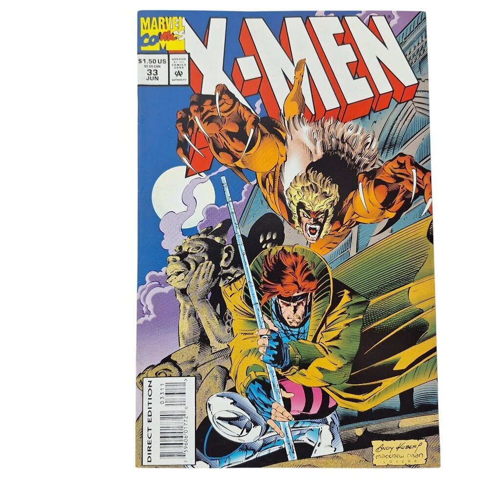 Marvel X Men Comic Book 33 1994
